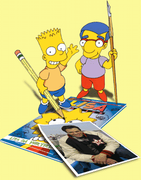 Illustration Simpsons