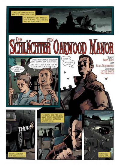 Comic: Der Schlächter von Oakwood Manor